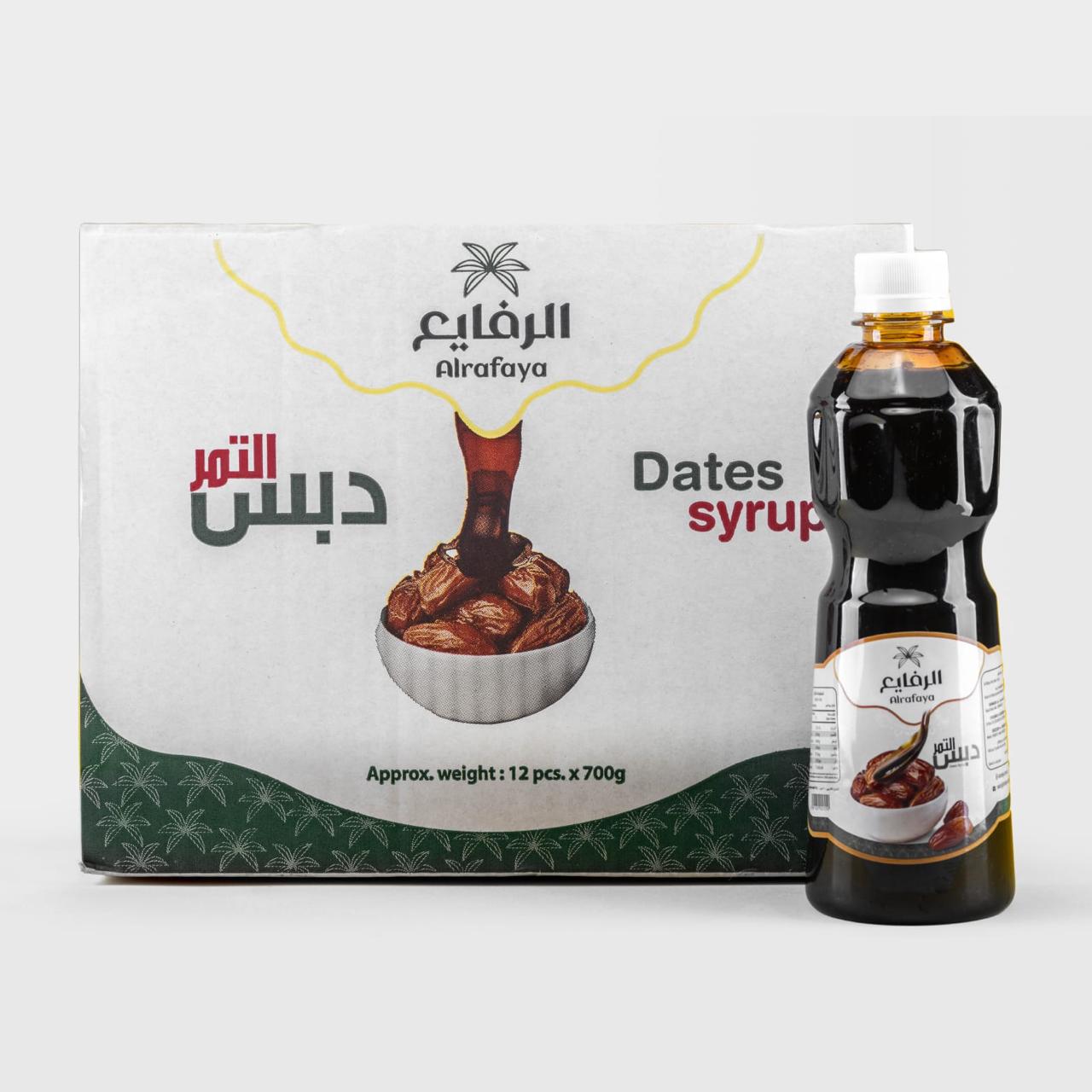 ALRafaya 日期糖浆 700 克，1.5 千克，2.75 千克的图片