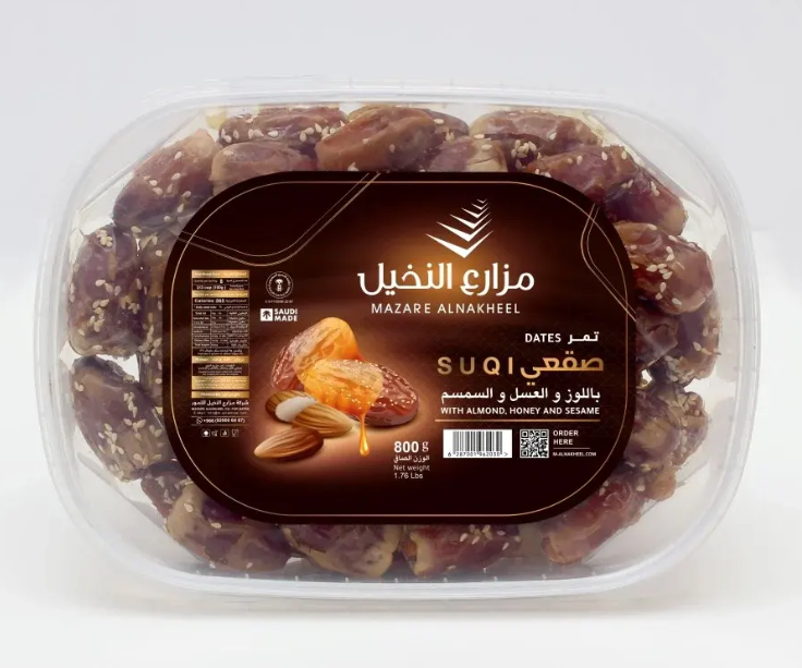 Picture of Dates Sugai with almond honey and sesame 