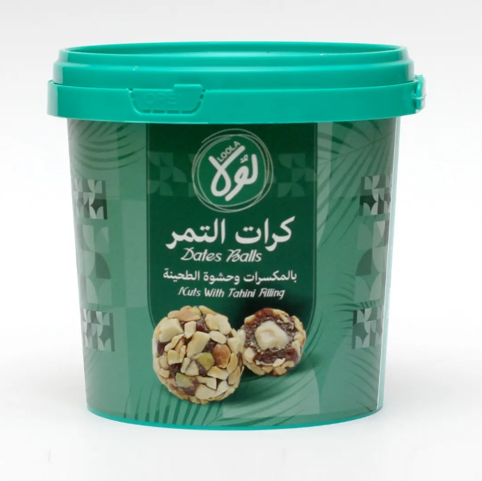 (Loola) 枣球，含坚果和芝麻酱的图片