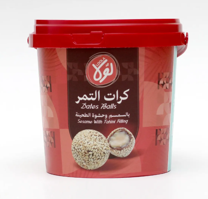 (Loola) 塞满芝麻和塔希尼的枣球的图片