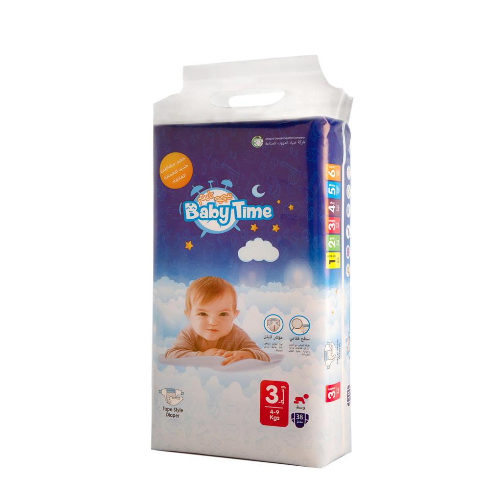 Picture of Baby Time Diapers Medium