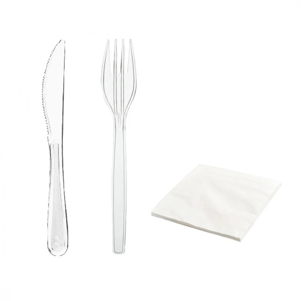 Picture of Fork And Knife With Table Napkins