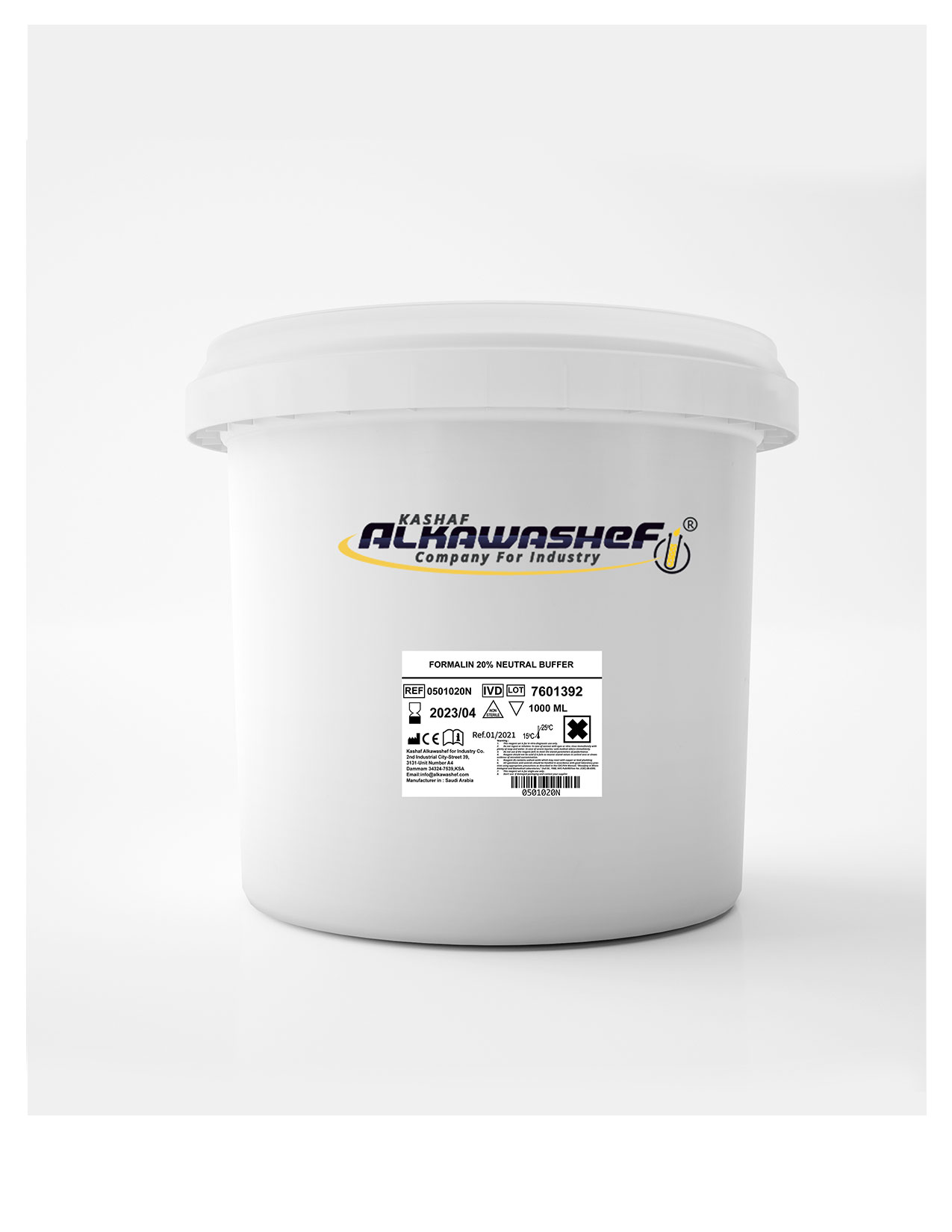 Изображение Контейнер с буфером формалина 20%