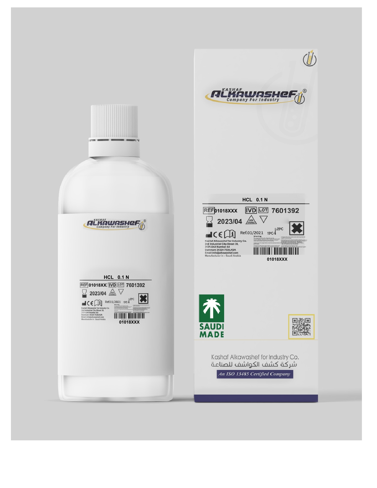 Изображение HCL 0.1 N