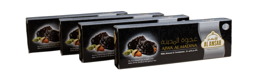 Picture of Ajwa Almadina Box With Almond & Cardamom