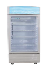 Picture of 1-door glass refrigerator