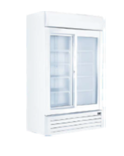 Picture of  2-door, glass-door refrigerator