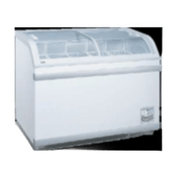 Picture of  Horizontal Glass Curved Freezer