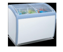 Picture of Horizontal Glass Curved Freezer