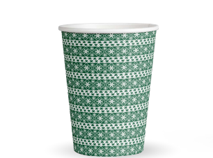 Picture of Paper cup 9oz green Saudi heritage