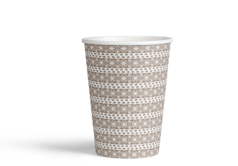 Picture of Paper cup 7oz light brown Saudi heritage