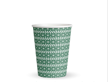 Picture of Paper cup 7oz green brown Saudi heritage