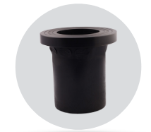 Picture of Flange Adaptor LS, PE 100 Combined Jointing Face: Flat and Serrated