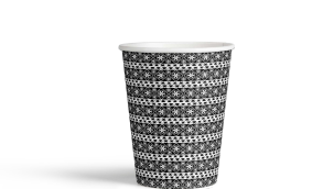 Picture of Paper cup 4oz black Saudi heritage