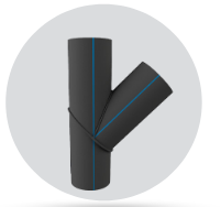 Picture of Segmented Tee 45°