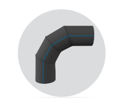 Picture of Segmented Bend 90°