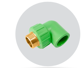 Picture of ELBOW 90˚ MALE THREADED PN25