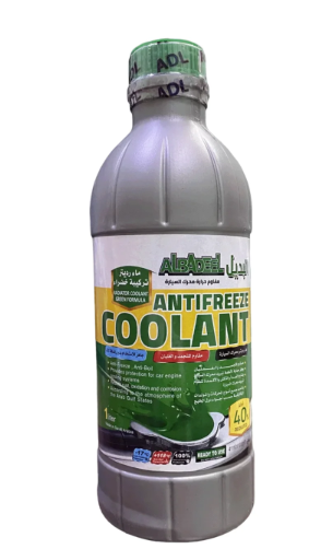 Picture of AlBadeel radiator coolant green color, 1 liter