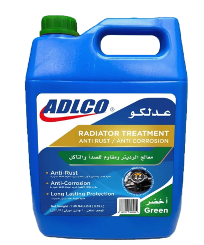 Picture of Adlco green radiator water, radiator treatment, 4 liters