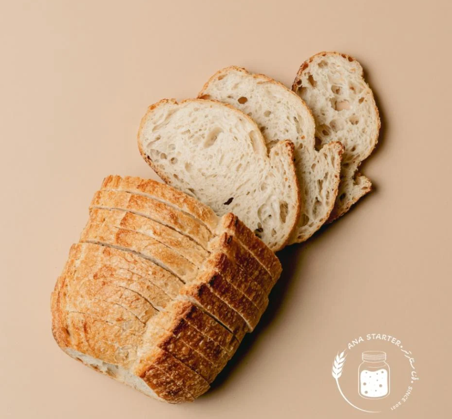 Picture of Plain white sourdough loaf