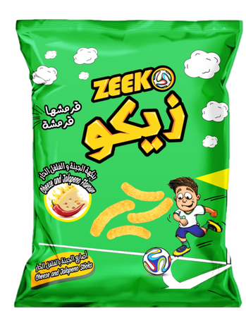 صورة زيكو أستيكس بنكهة الجبنة والفلفل الحار