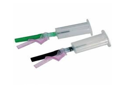 Picture of Safety Multi-Sample Blood Collection Needle with pre-attached holder