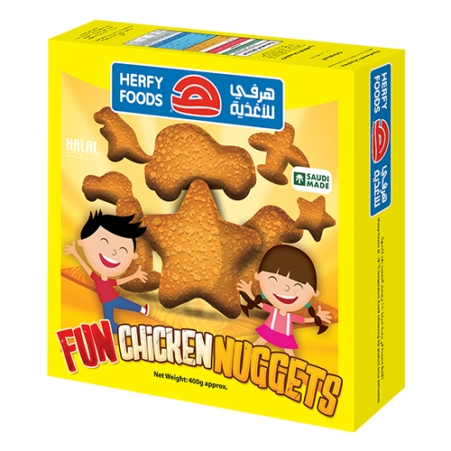 Picture of Fun Chicken Nuggets Weight 400 G