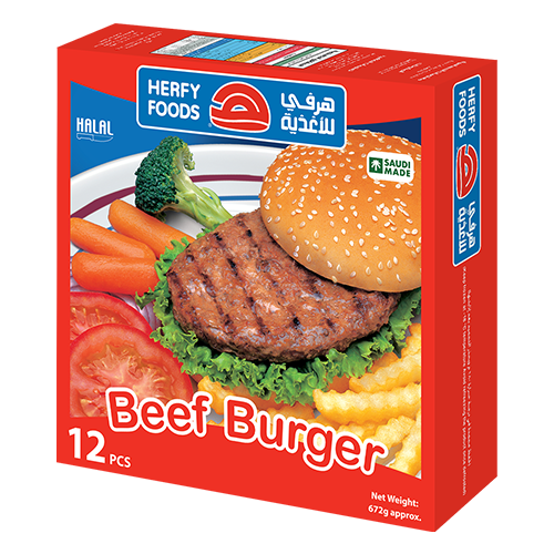 Picture of Beef Burger Weight 672 G